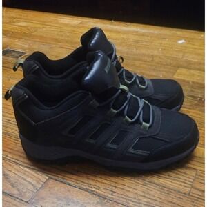 Northside Mens Hiking Shoes Black Suede Trail Sneakers 318120M986 Size 10